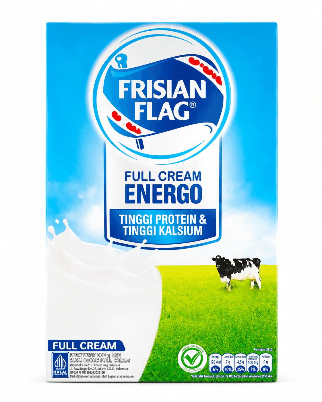 Bendera Full Cream 800 gr – 1