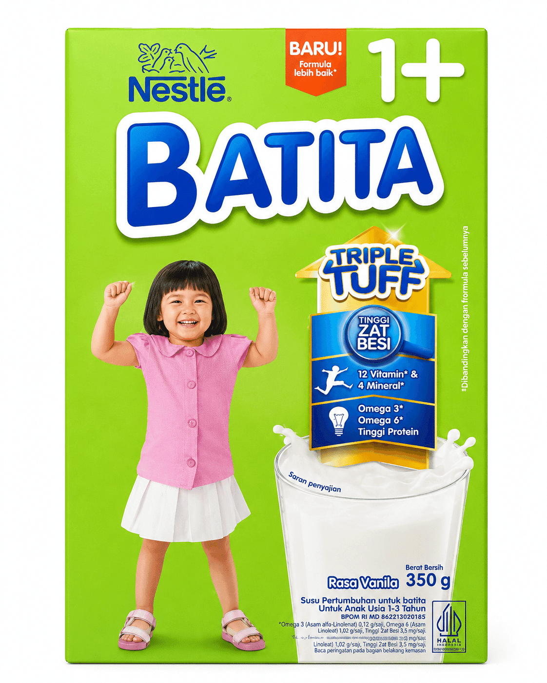 Nestle Batita 1+ Vanila 350 Gram – 1