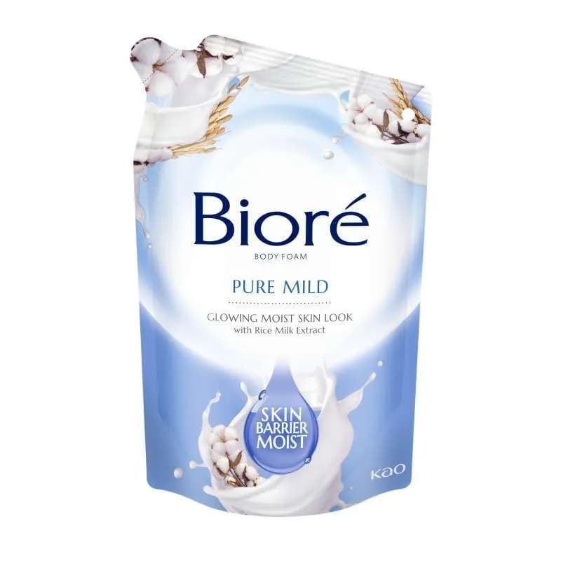 Biore Sabun Mandi Busa Pure Mild Refill 400 ml – 1