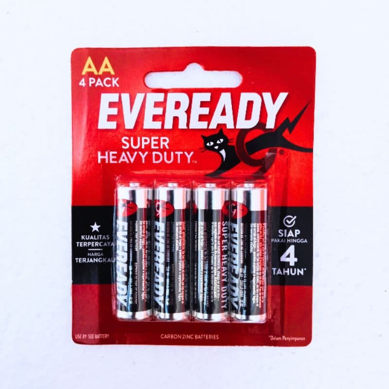 Eveready Baterai AA Super Heavy Duty 1215 Hitam – 1