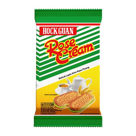 Hock Guan Rose Cream Biskuit Dengan Krim Rasa Pisang 180 gr – 1