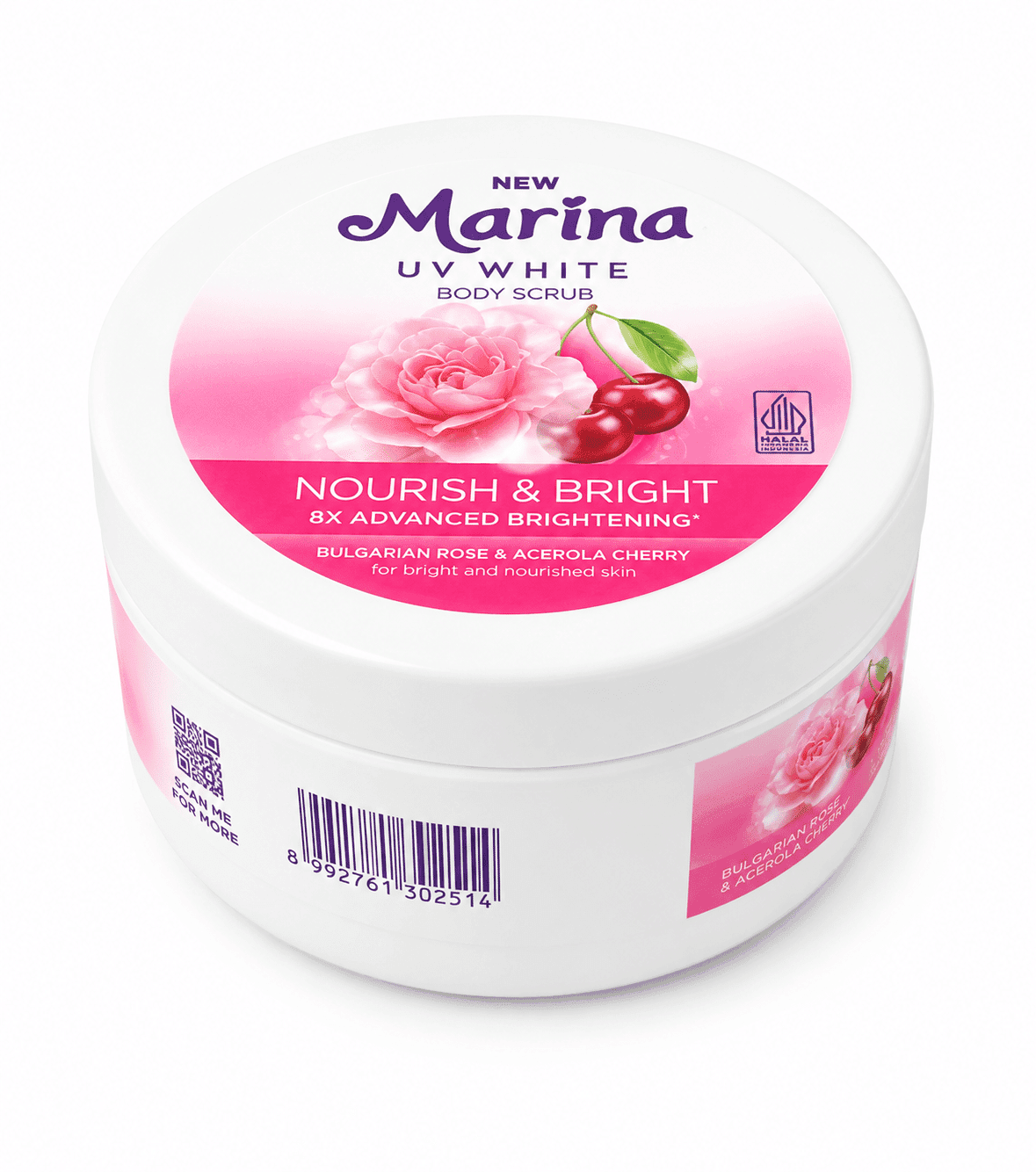 Marina Lulur Mandi Bright Fresh 185 ml – 2