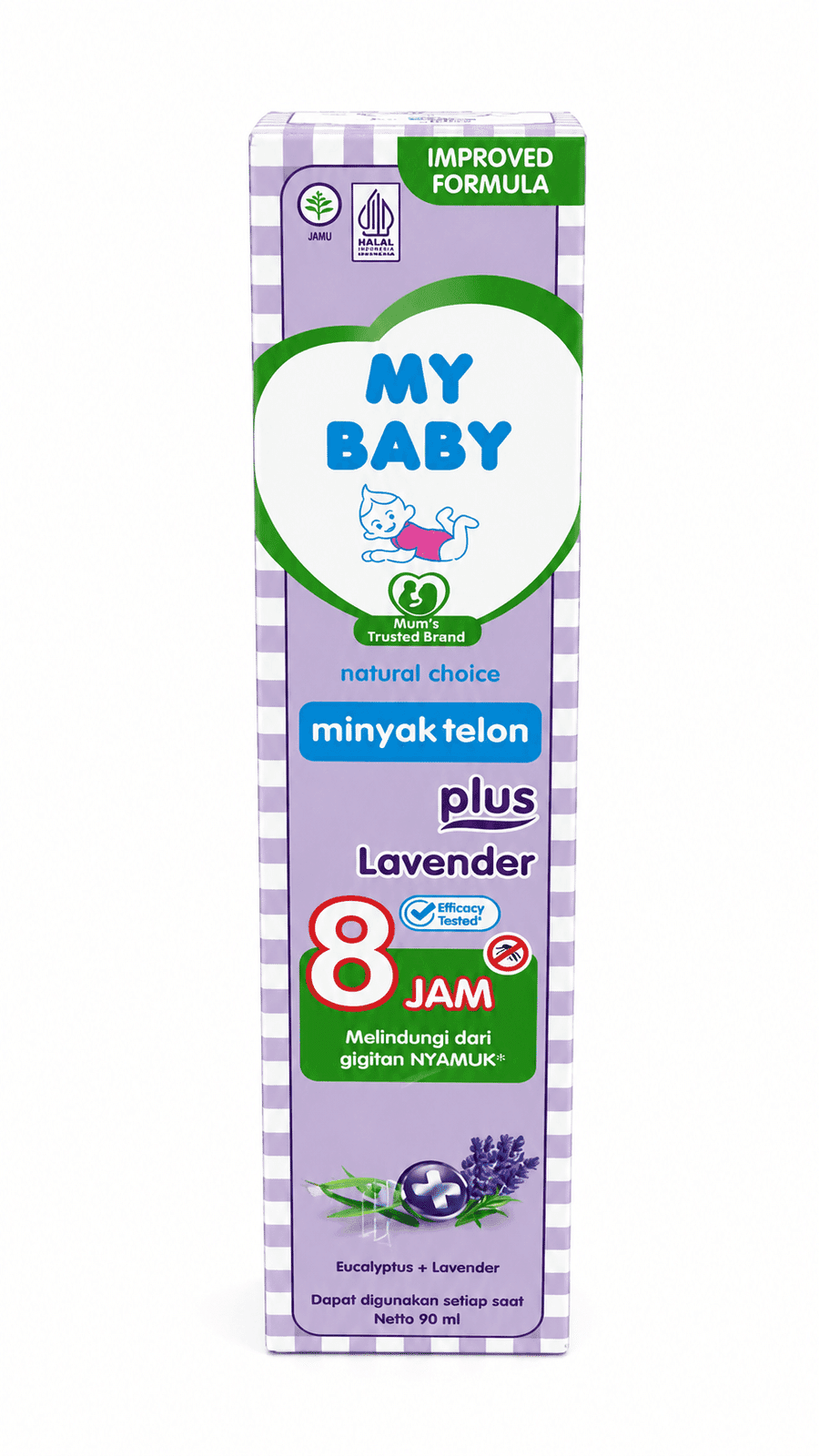 My Baby Minyak Telon Plus Lavender 90 ml – 1