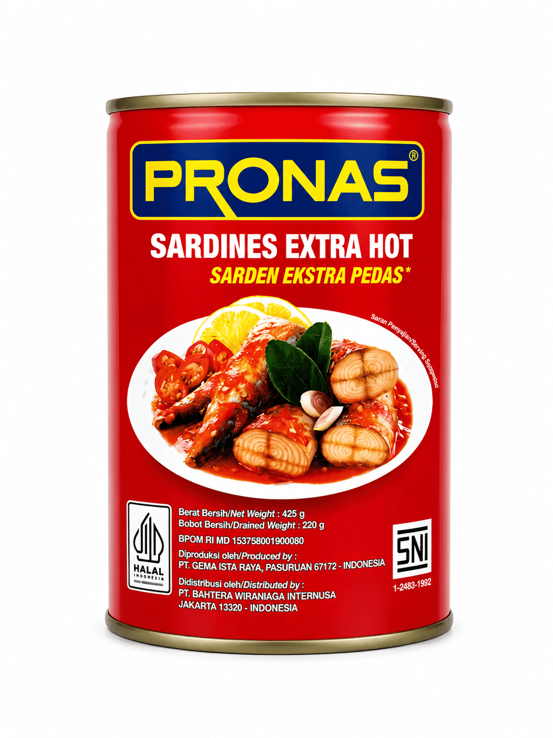 Pronas Sarden Saus Chili 425 gr – 1