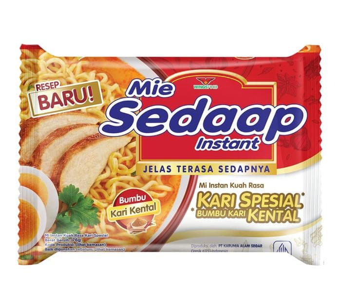 Sedaap Mi Rasa Kari Spesial 76 gr – 1