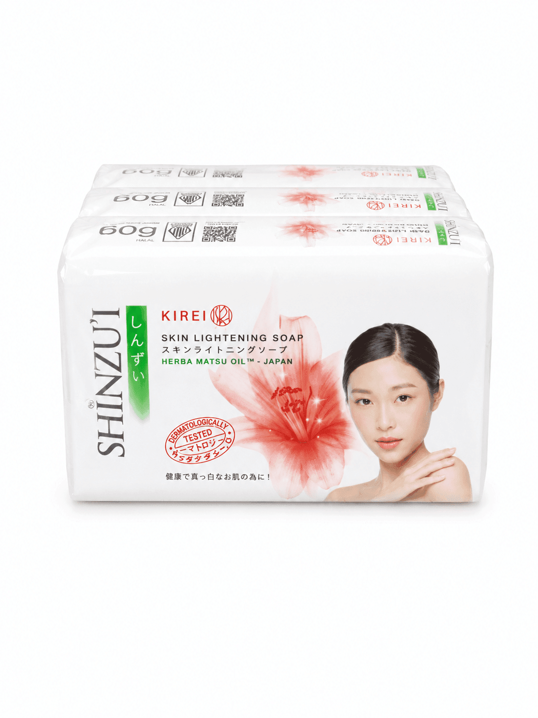 Shinzui Sabun Batang Kirey 60 gr x 3 pcs – 2