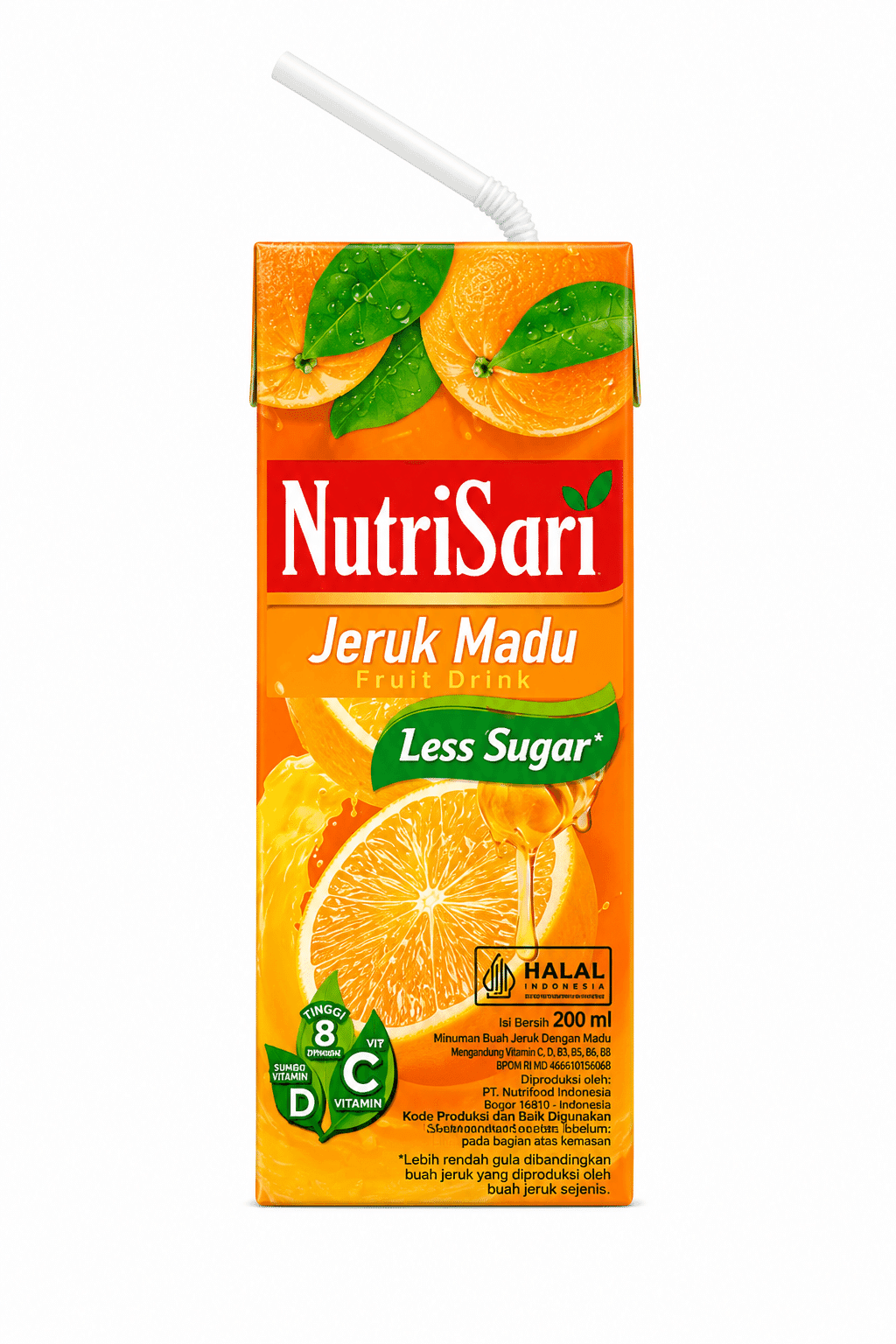 Nutrisari Siap Minum Jeruk Madu 200 ml – 1