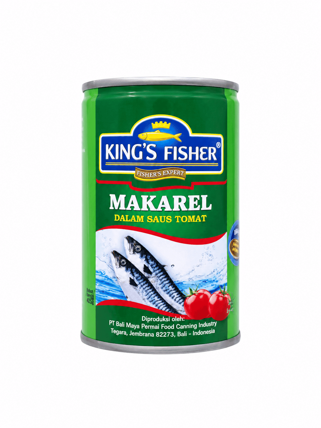 Kings Fisher Makerel Tomat 425 gr – 1