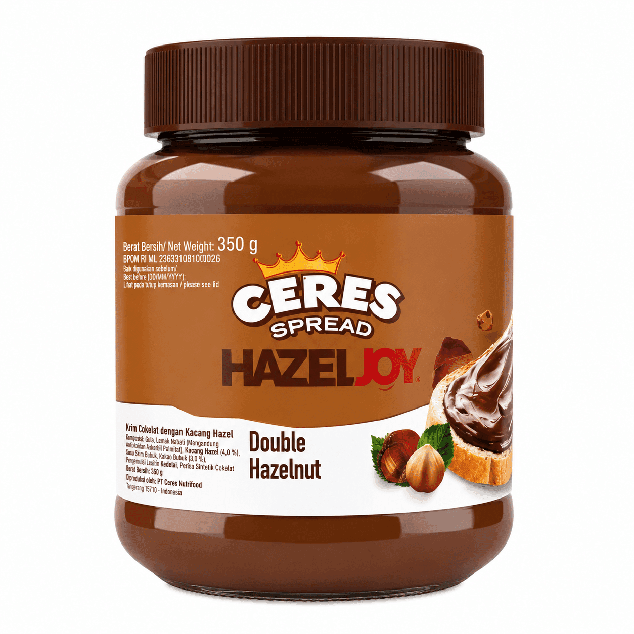 Ceres Double Hazelnut Spread 350 gr – 1