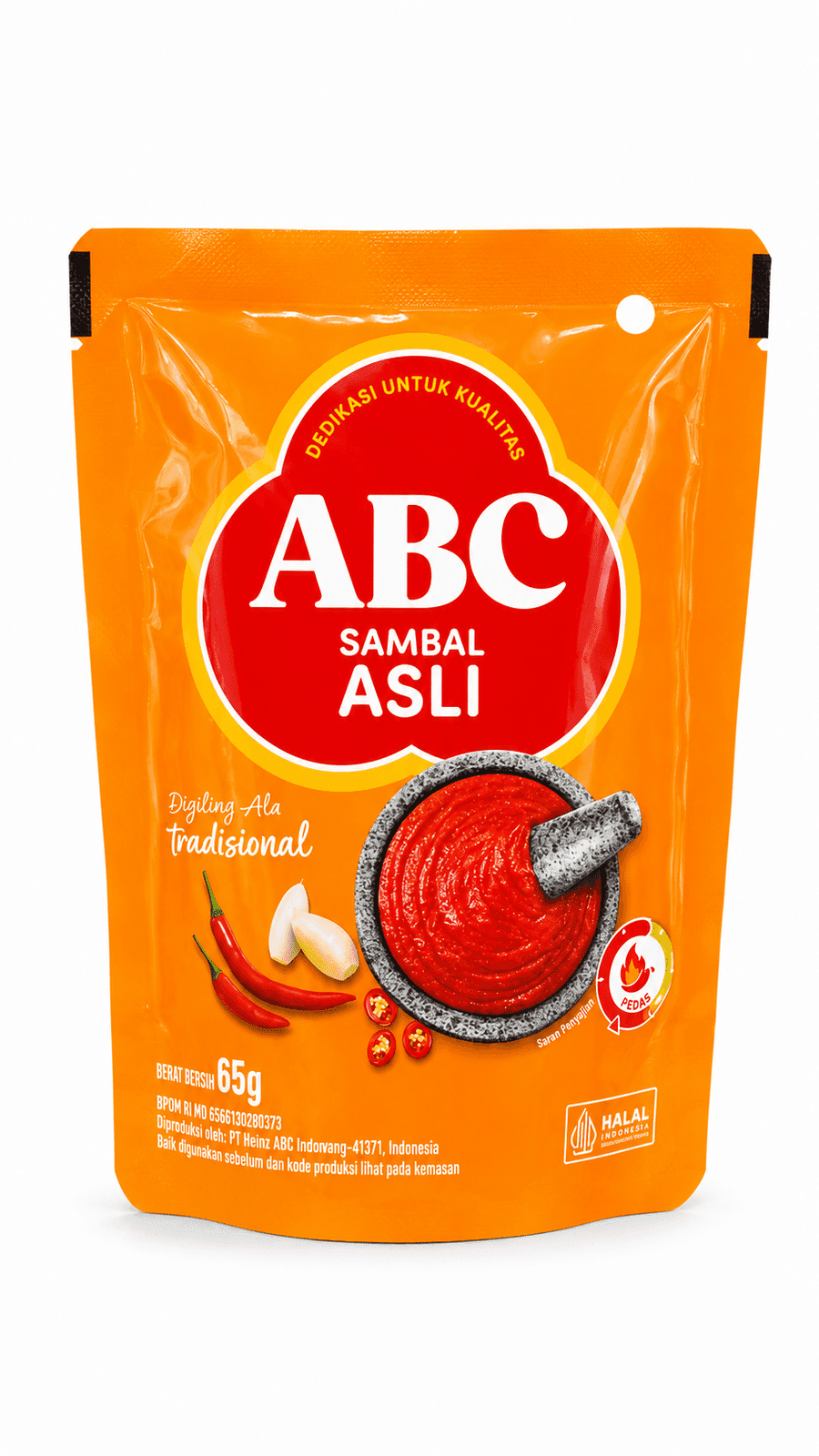 Abc Sambal Asli Pouch 65 gr – 1