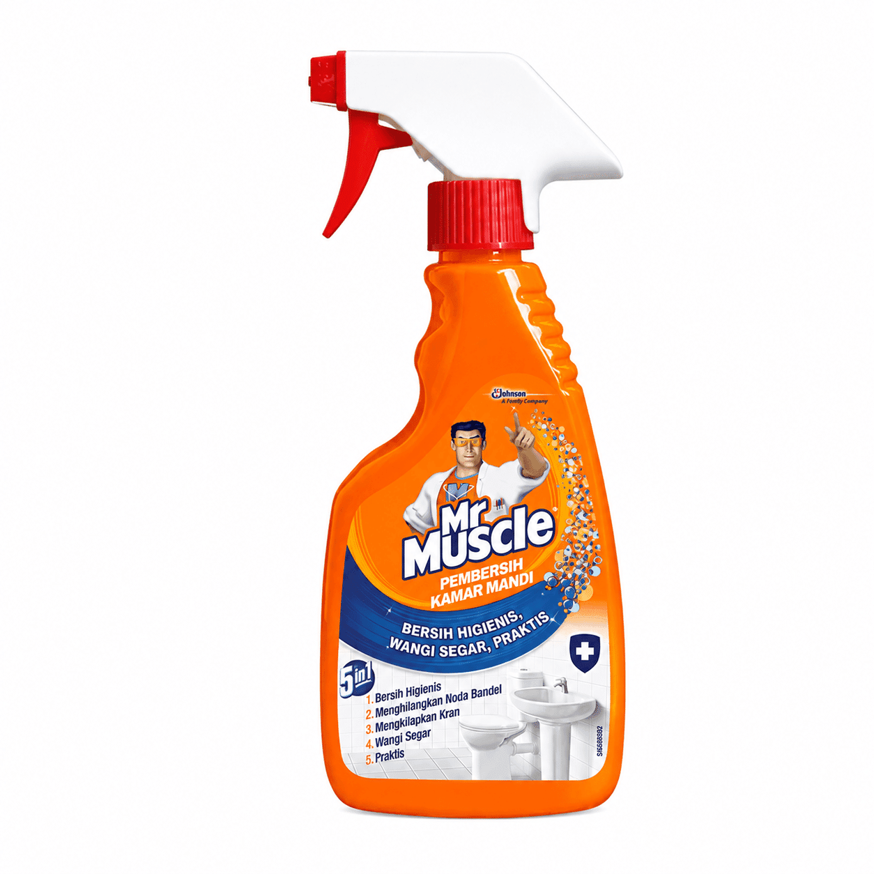 Mr Muscle Semprot Pembersih Kamar Mandi 5in1 500 ml – 1