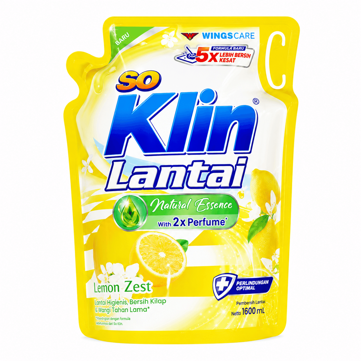 Soklin Pembersih Lantai Kuning Refill 1600 ml – 1