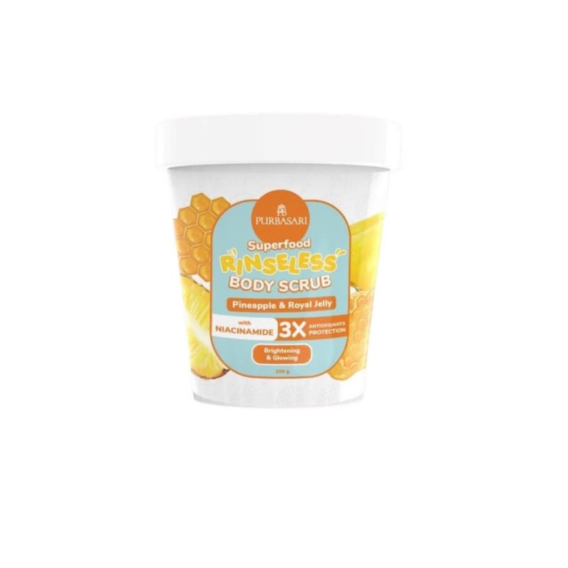 Purbasari Super Food Relaxing Body Scrub Purple Royal Jelly 200 gr – 1