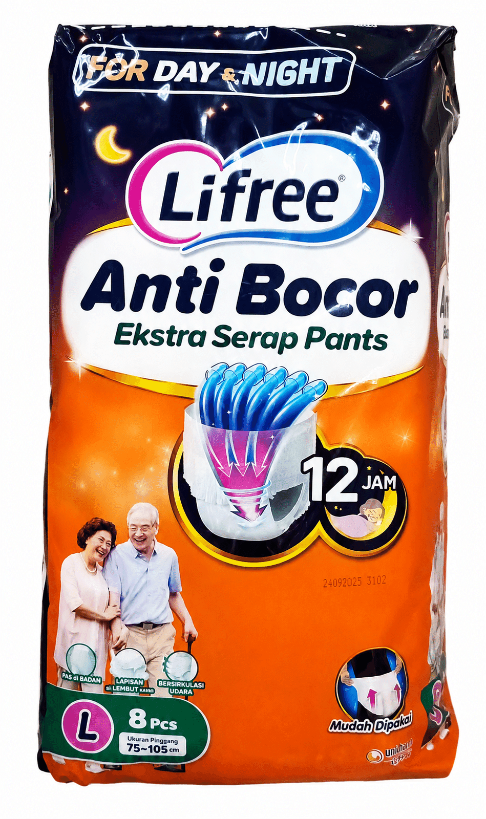 Lifree Celana Ekstra L isi 8 pcs – 1