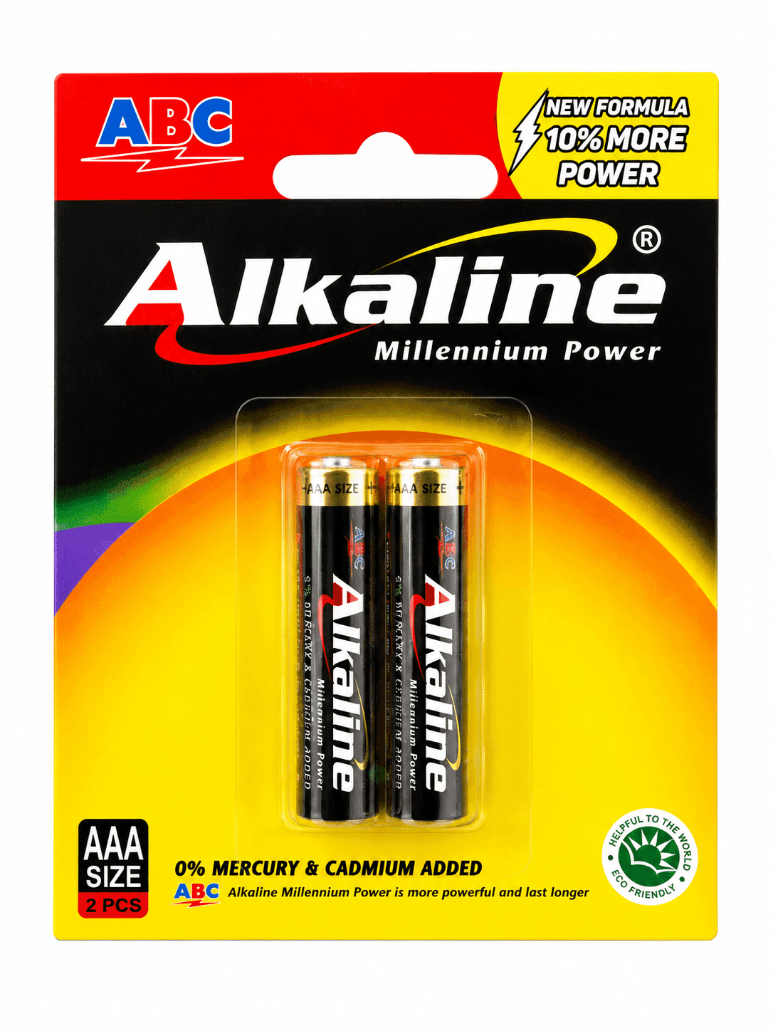 Abc Alkaline LR03 Isi 2 Baterai – 1