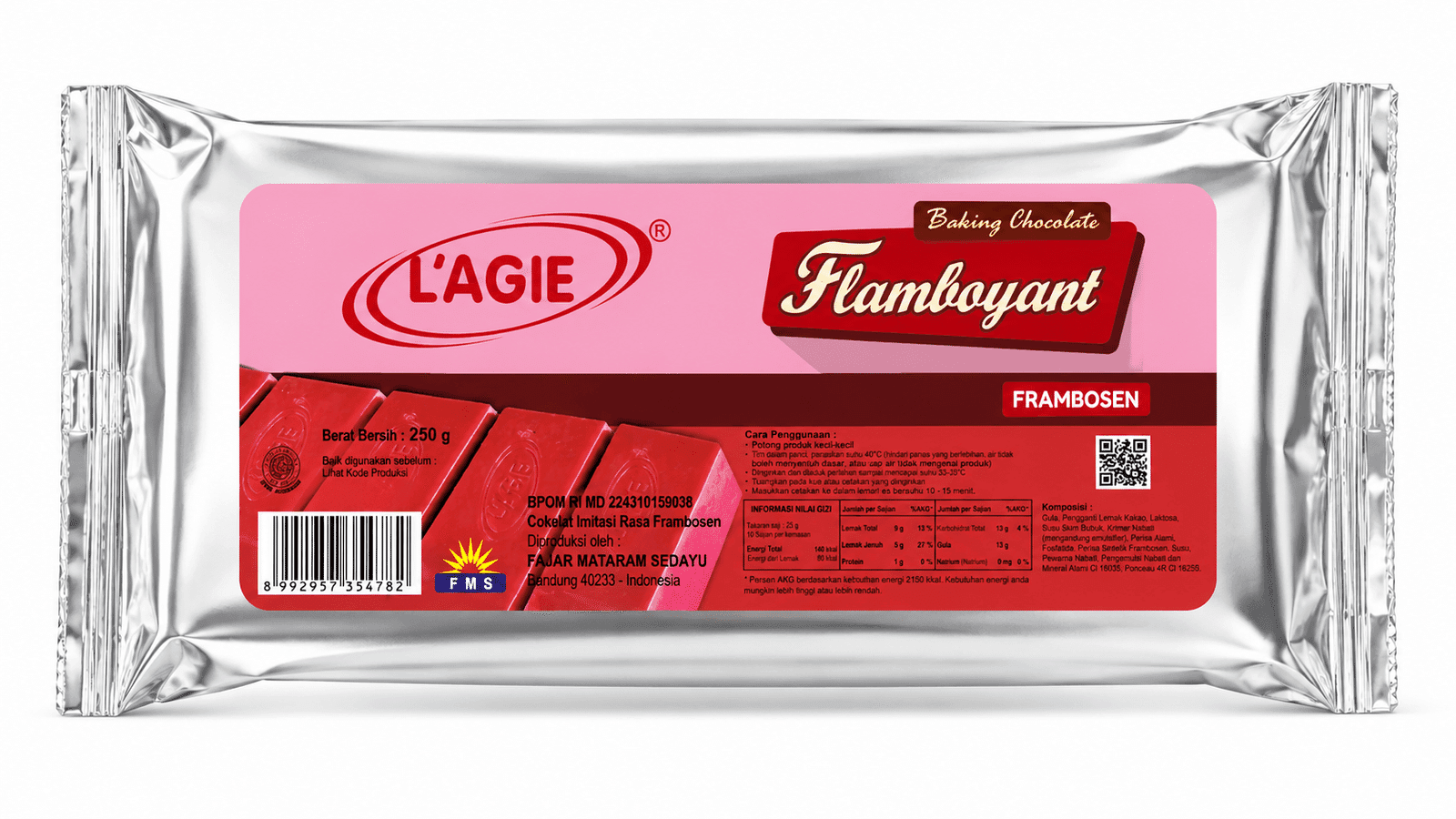 Flamboyant Frambosen 250 gr – 1