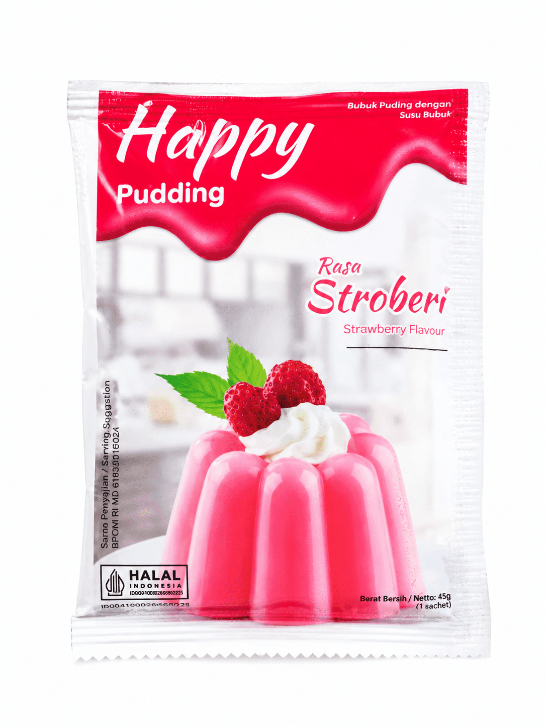 Happy Puding Stroberi 60 gr – 1