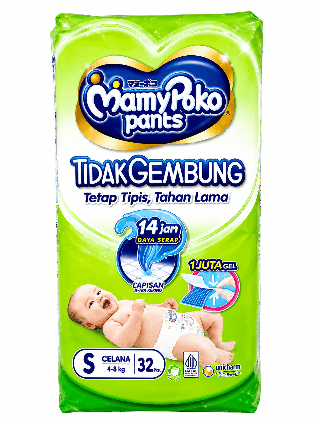 Mamy Poko Pants Standart Slim S 32 Pcs – 1