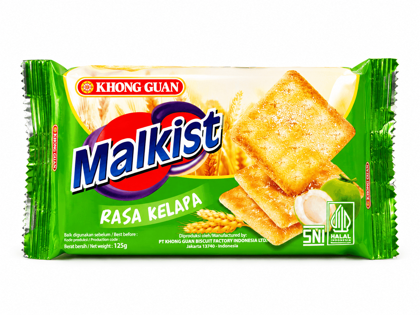 Khong Guan Malkist Kelapa 125 gr – 1