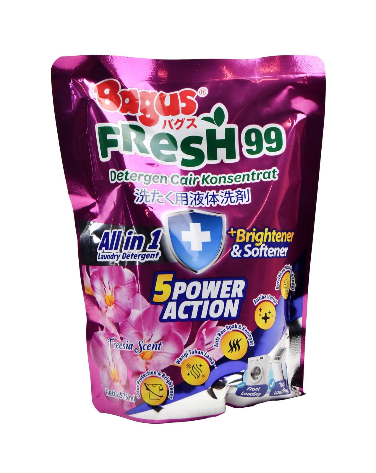 Bagus Fresh 99 Deterjen Cair Freesia Refill 575 ml – 1