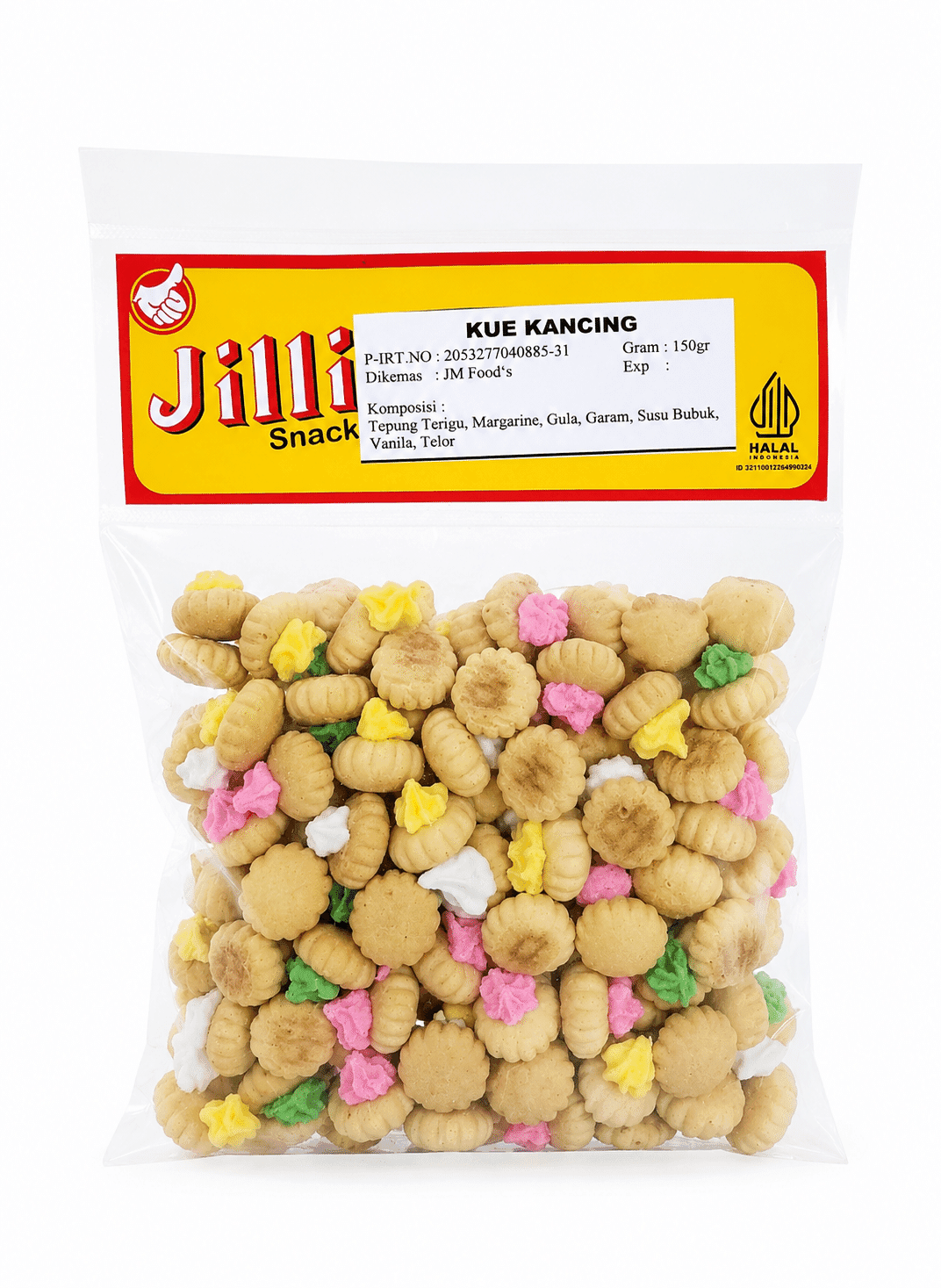 Jilli Kue Kancing 150 gr – 1