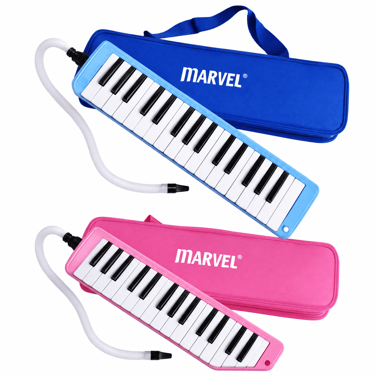 Pianika Marvel Koper Biru Pink MR-32A – 1