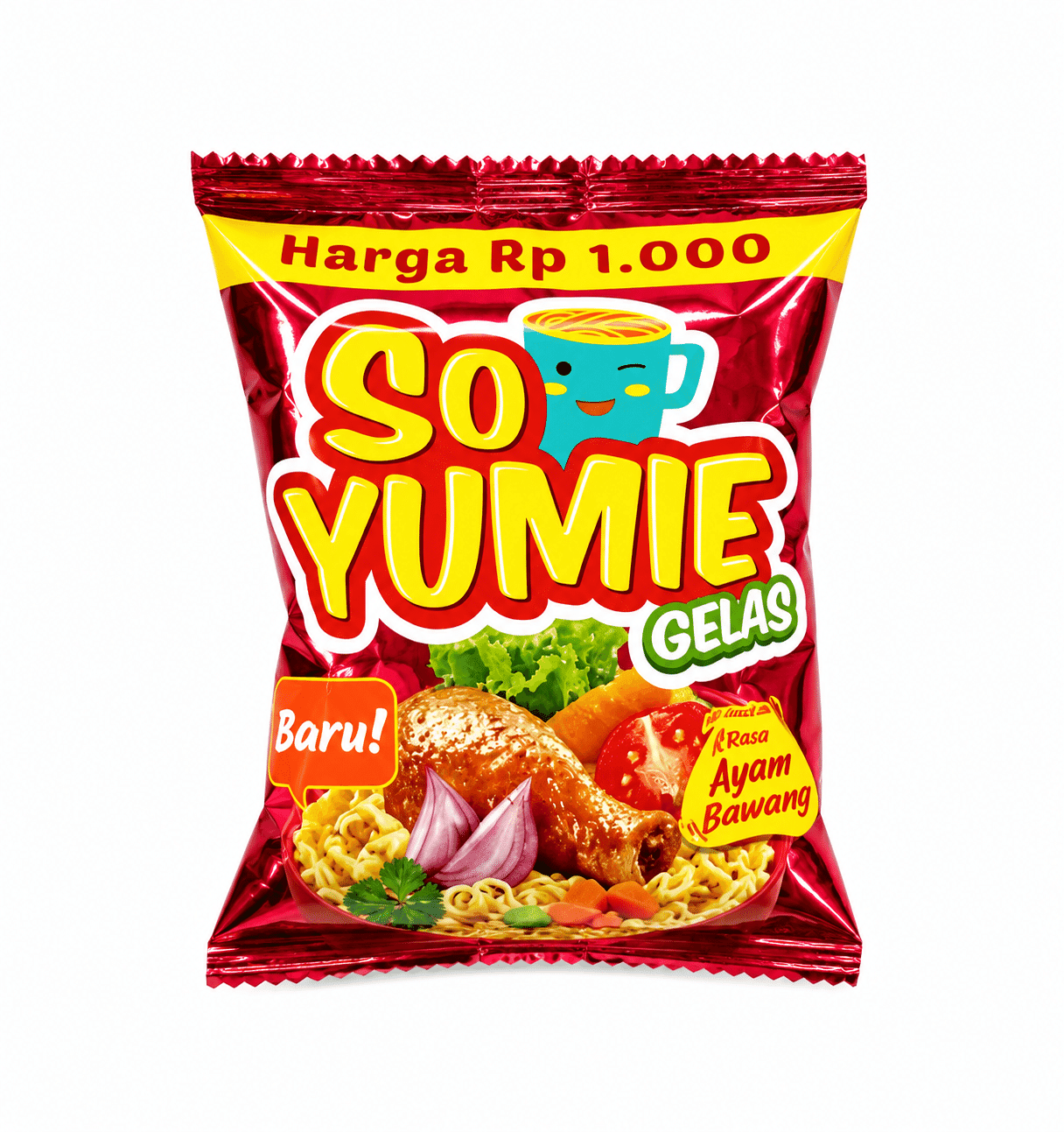 So Yumie Gelas Ayam Bawang Isi 10 x 30 gr – 1
