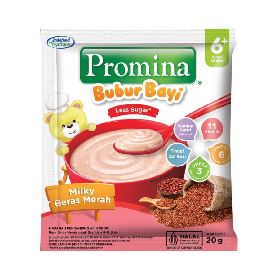 Promina Milky Beras Merah isi 4 Pcs X 20 gr – 2