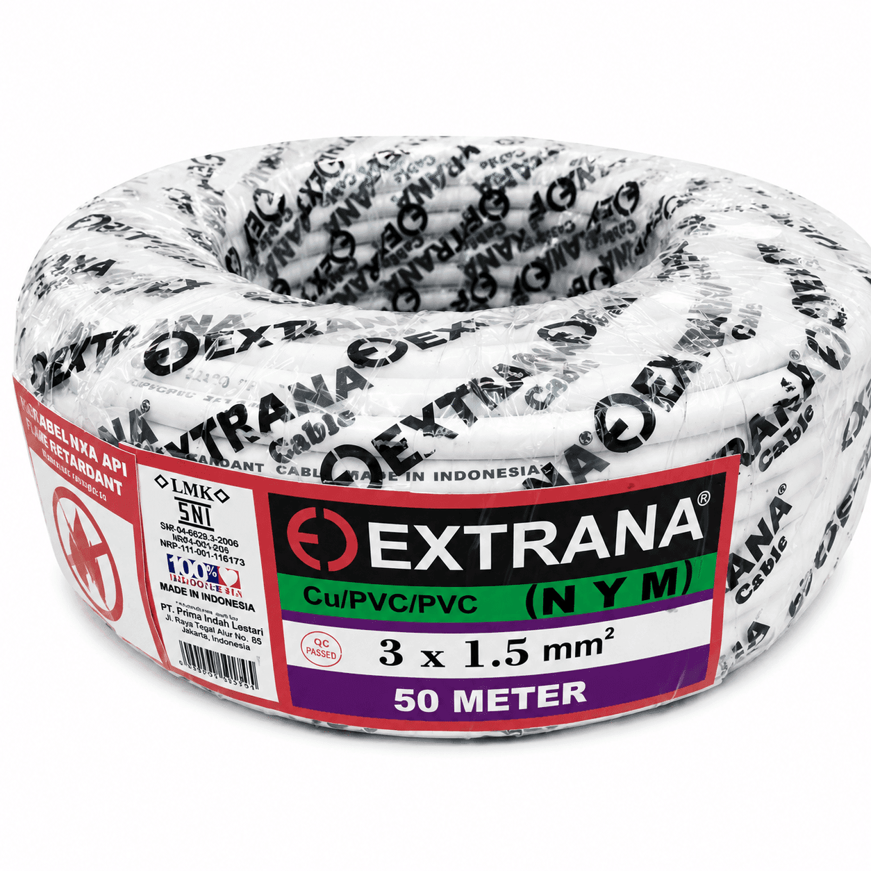 Extrana Kabel Nym 3x1,50 Per 1 Meter – 1