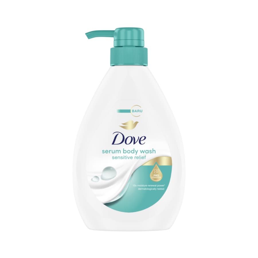 Dove Sabun Mandi Cair Sensitive Isi Ulang Pump 550 ml – 1