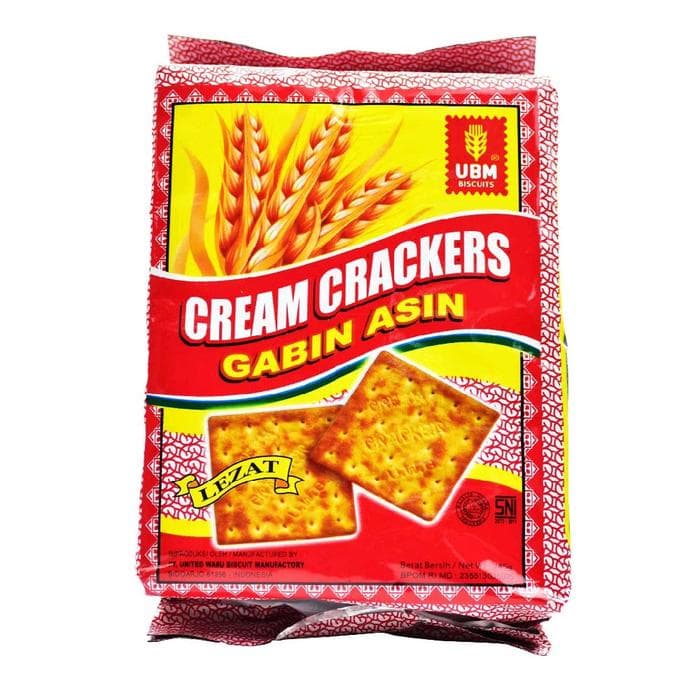 Ubm Cream Cracker Gabin Asin 245 gr – 1