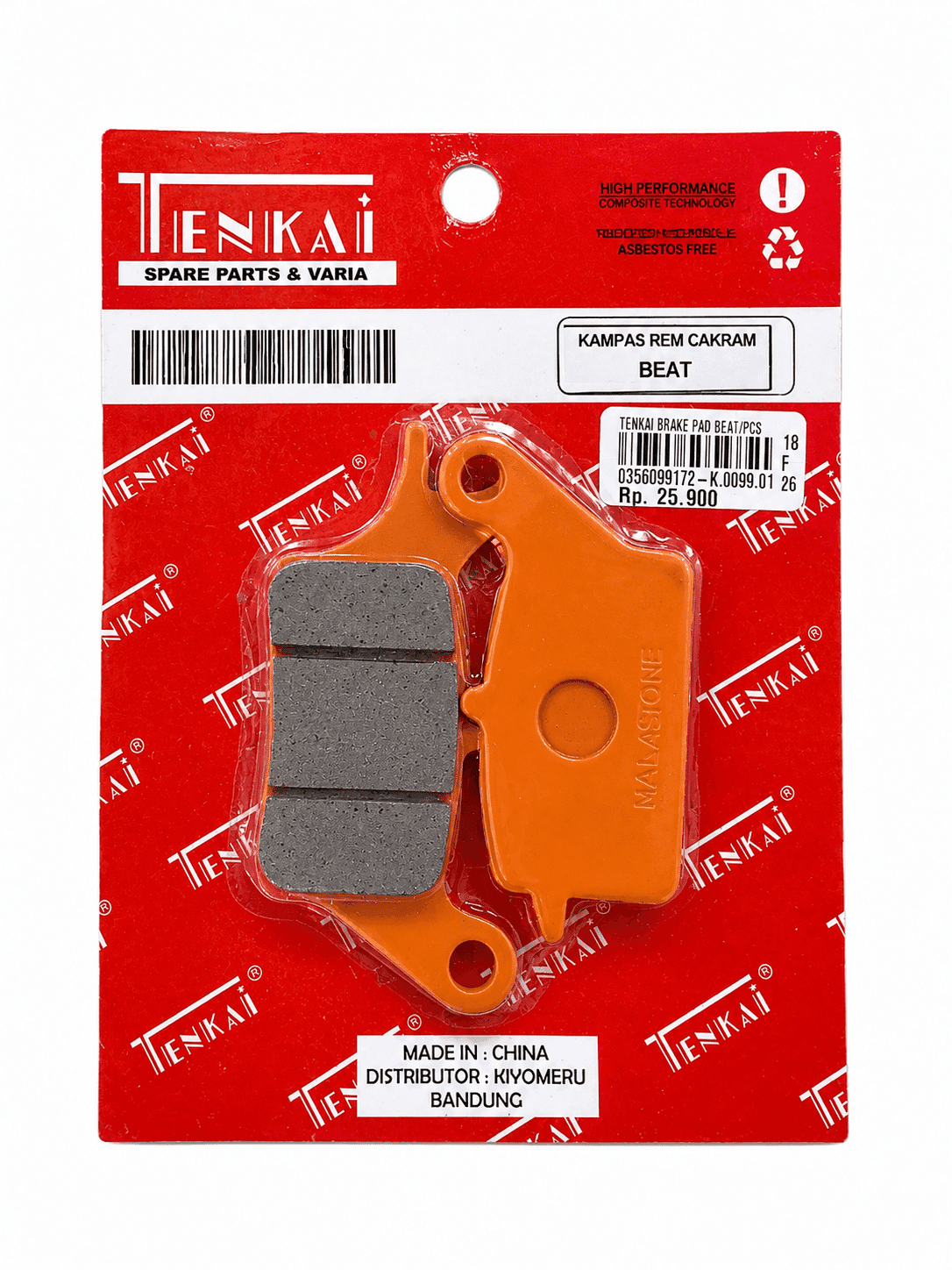 Tenkai Brake Pad Beat – 2