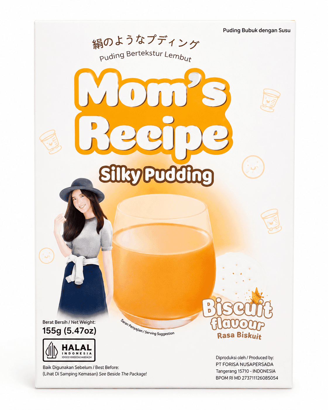 Silky Bubuk Pudding Biskuit 155 gr – 1