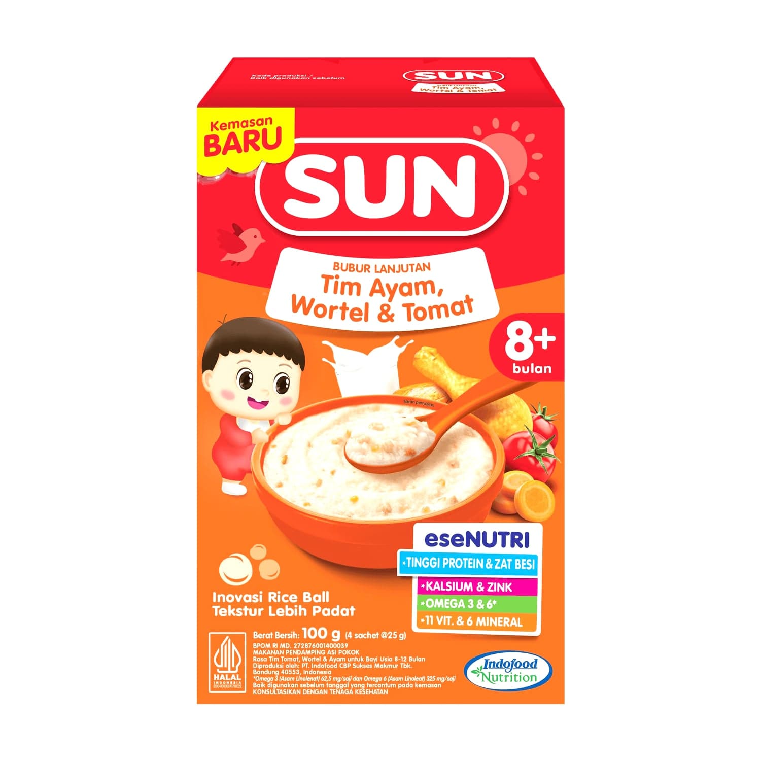 Sun Tim Ayan Wortel Dan Tomat 100 gr – 1
