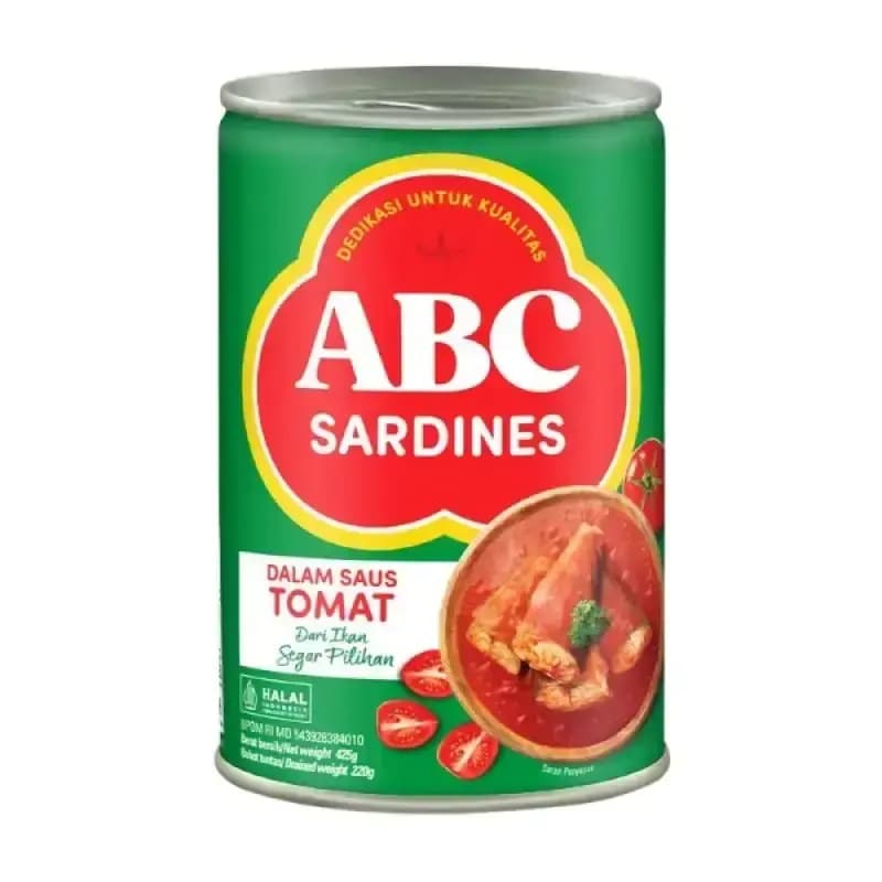 Abc Sarden Tomat 425 gr – 2
