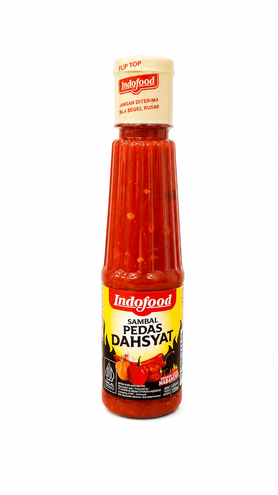 Indofood Sambal Pedas Dahsyat 135 ml – 1