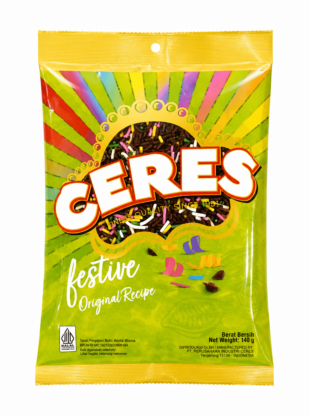 Ceres Festive Warna Warni 140 gr – 1
