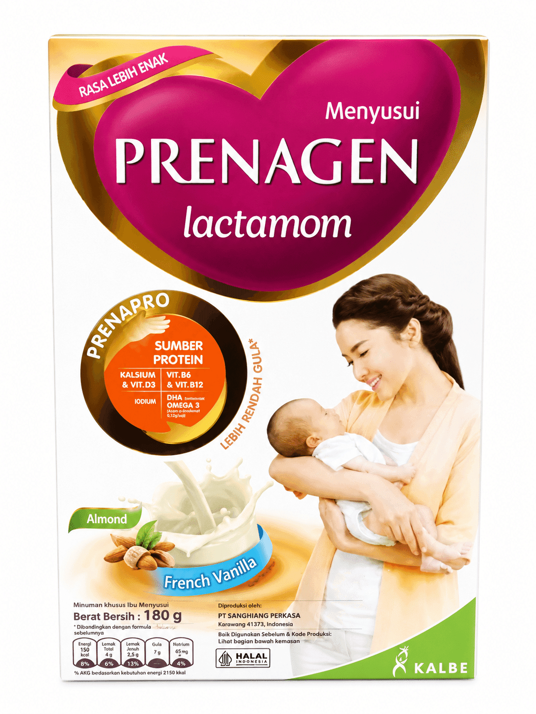 Prenagen Lactamom Vanilla 180 gr – 1
