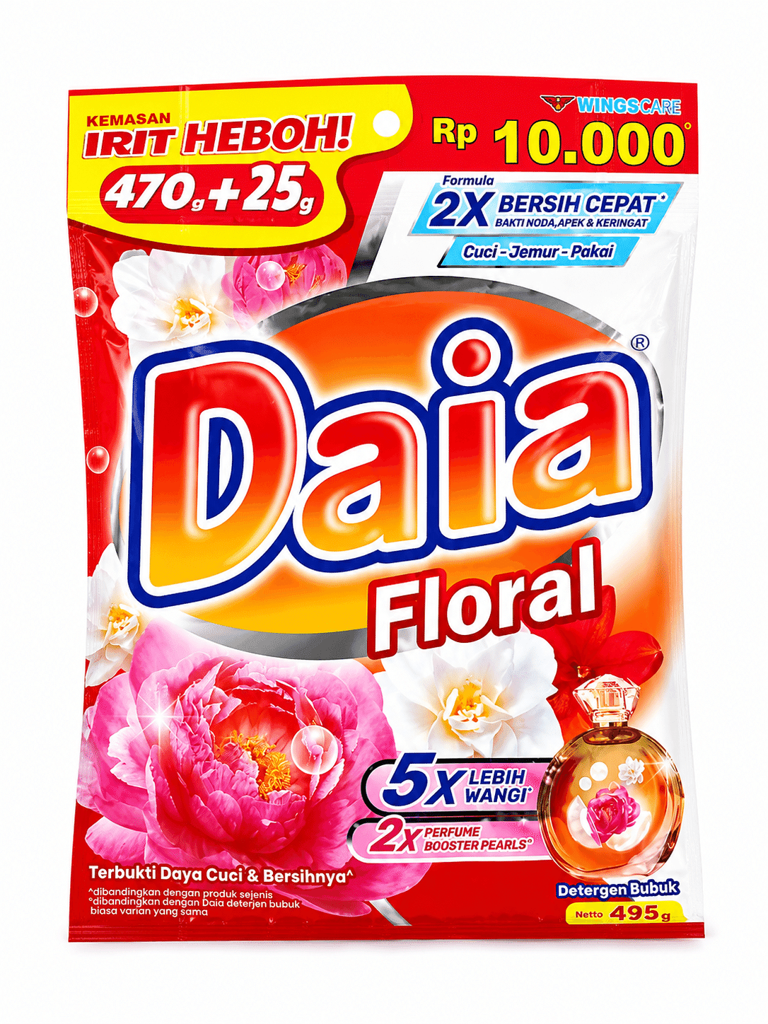 Daia Deterjen Bubuk Floral 495 gr – 1