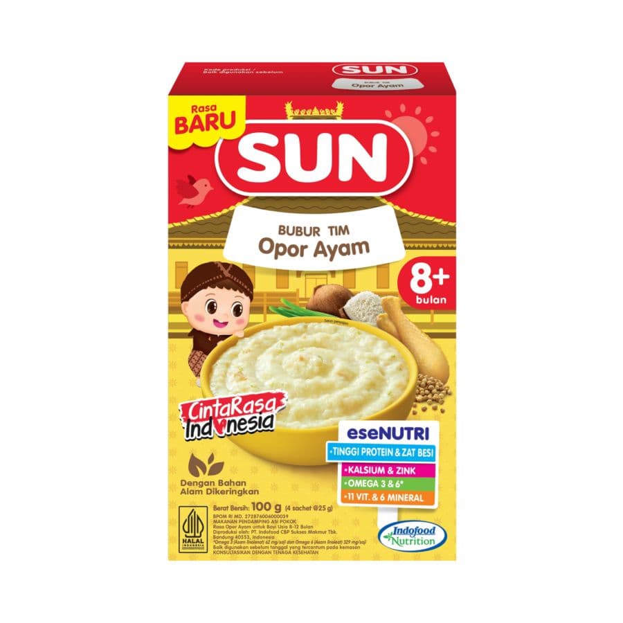 Sun Bubur Tim Instan Opor Ayam 120 gr – 1