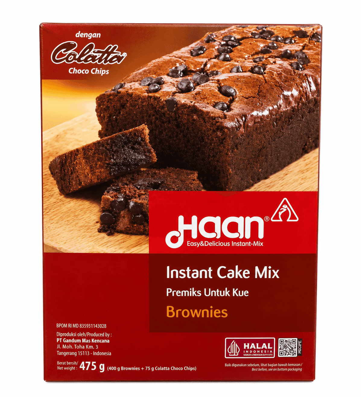 Haan Brownies Kukus 475 gr – 1