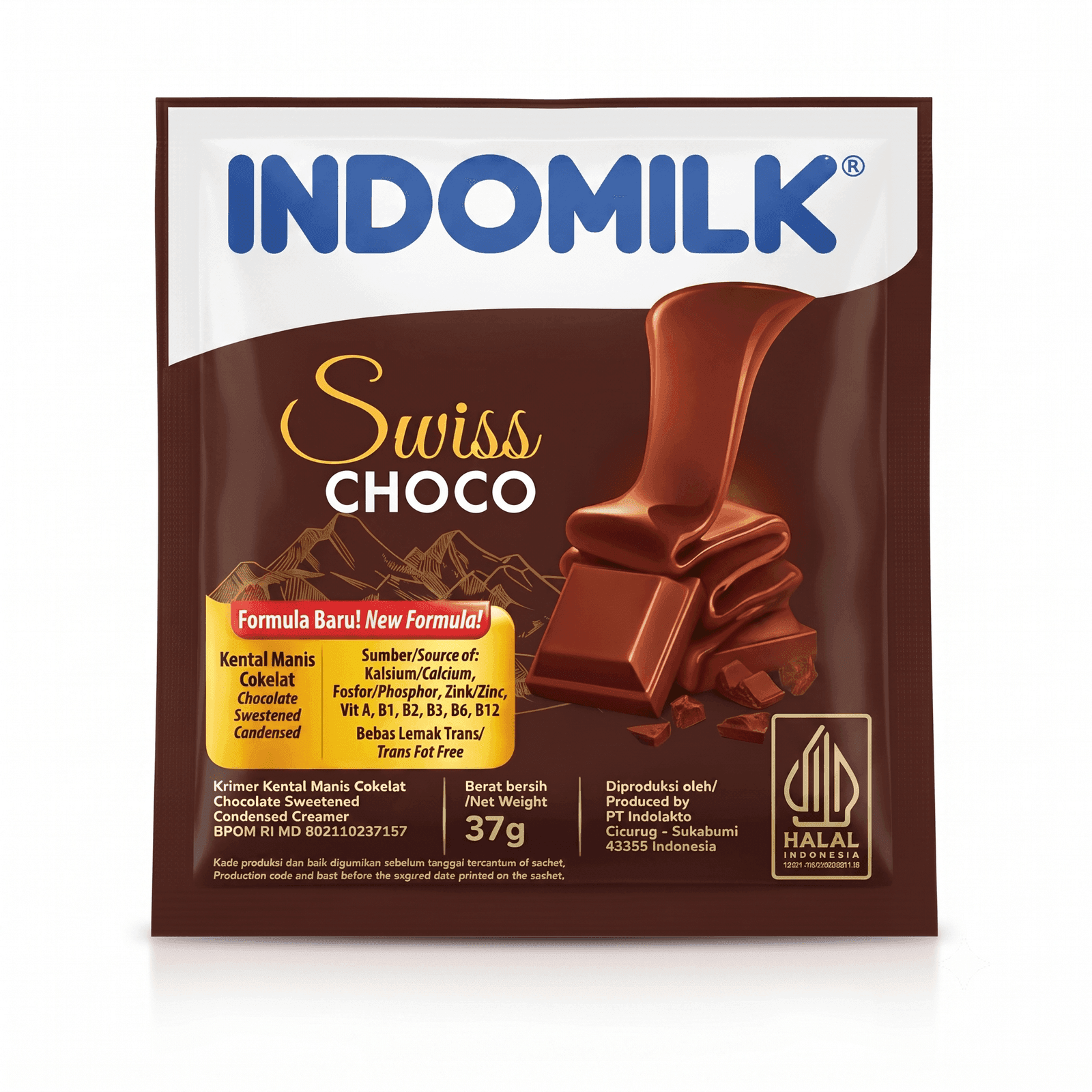 Indomilk Susu Kental Manis Coklat 37 gr X 6 Sachet – 1