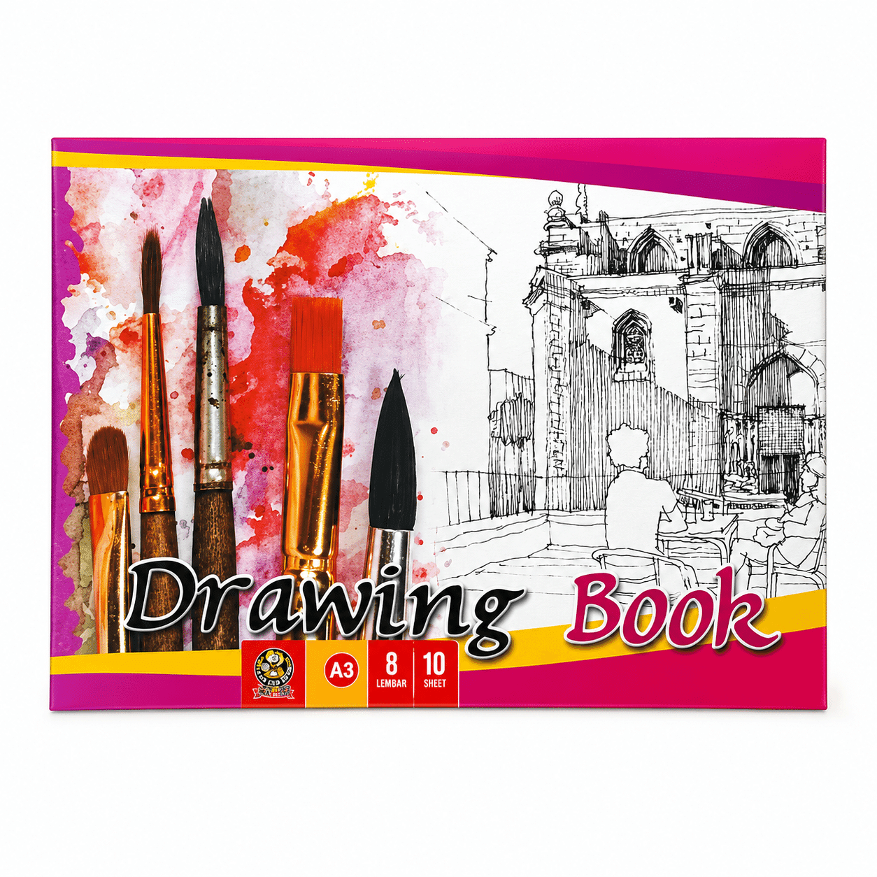 Dodo Buku Gambar Spiral A3 8 – 1