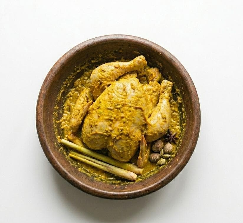 Daging Ayam Bekakak Bumbu Kuning – 1