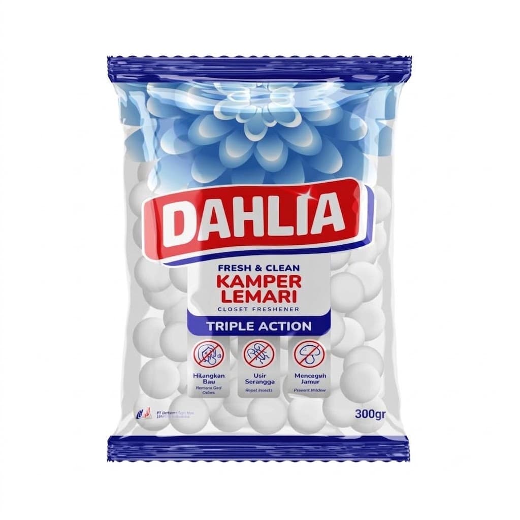 Dahlia Kamper Lemari 300 gr Isi 21 – 1