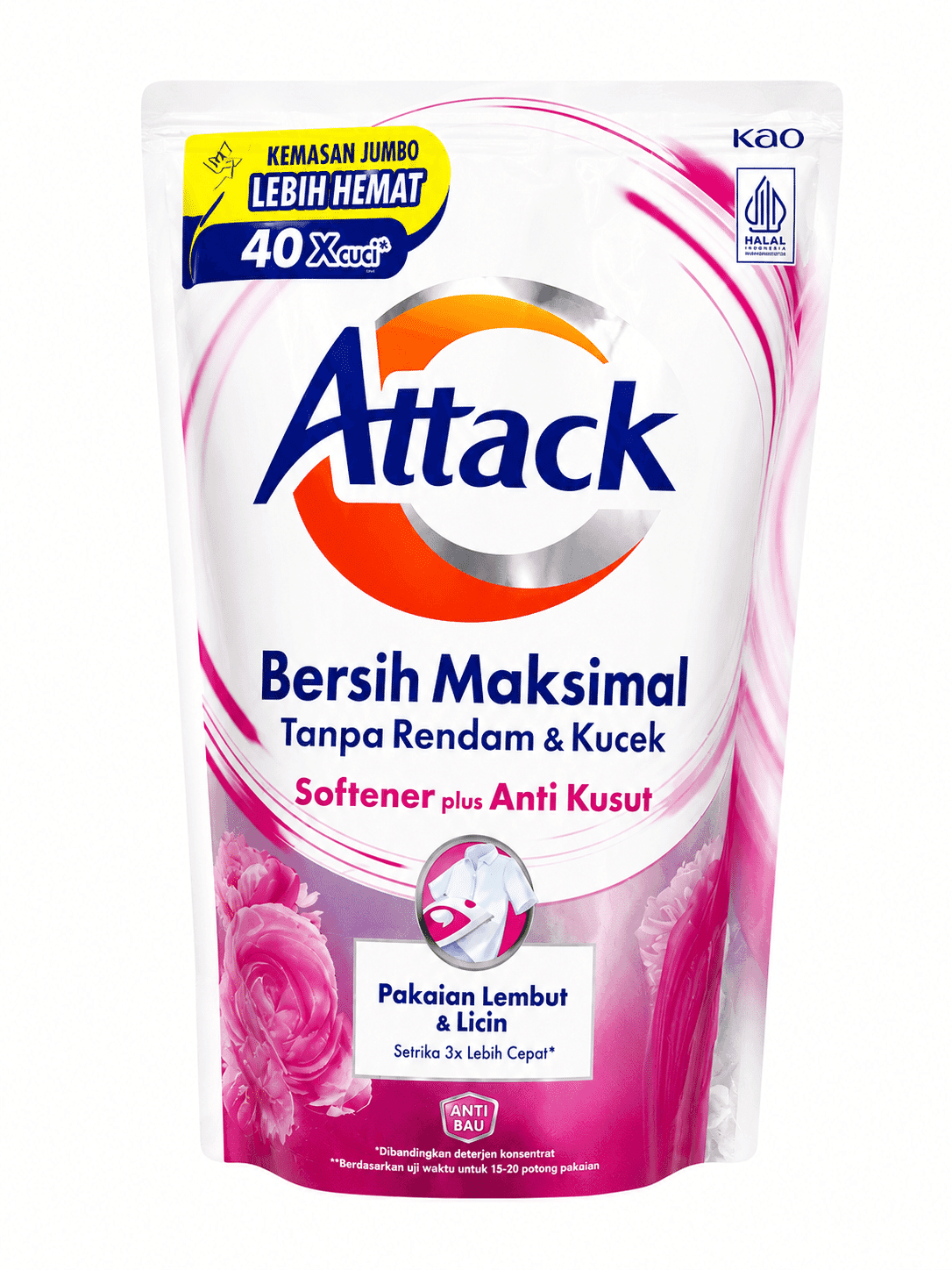 Attack Plus Softener Perfume Power Cair 1200 ml – 1