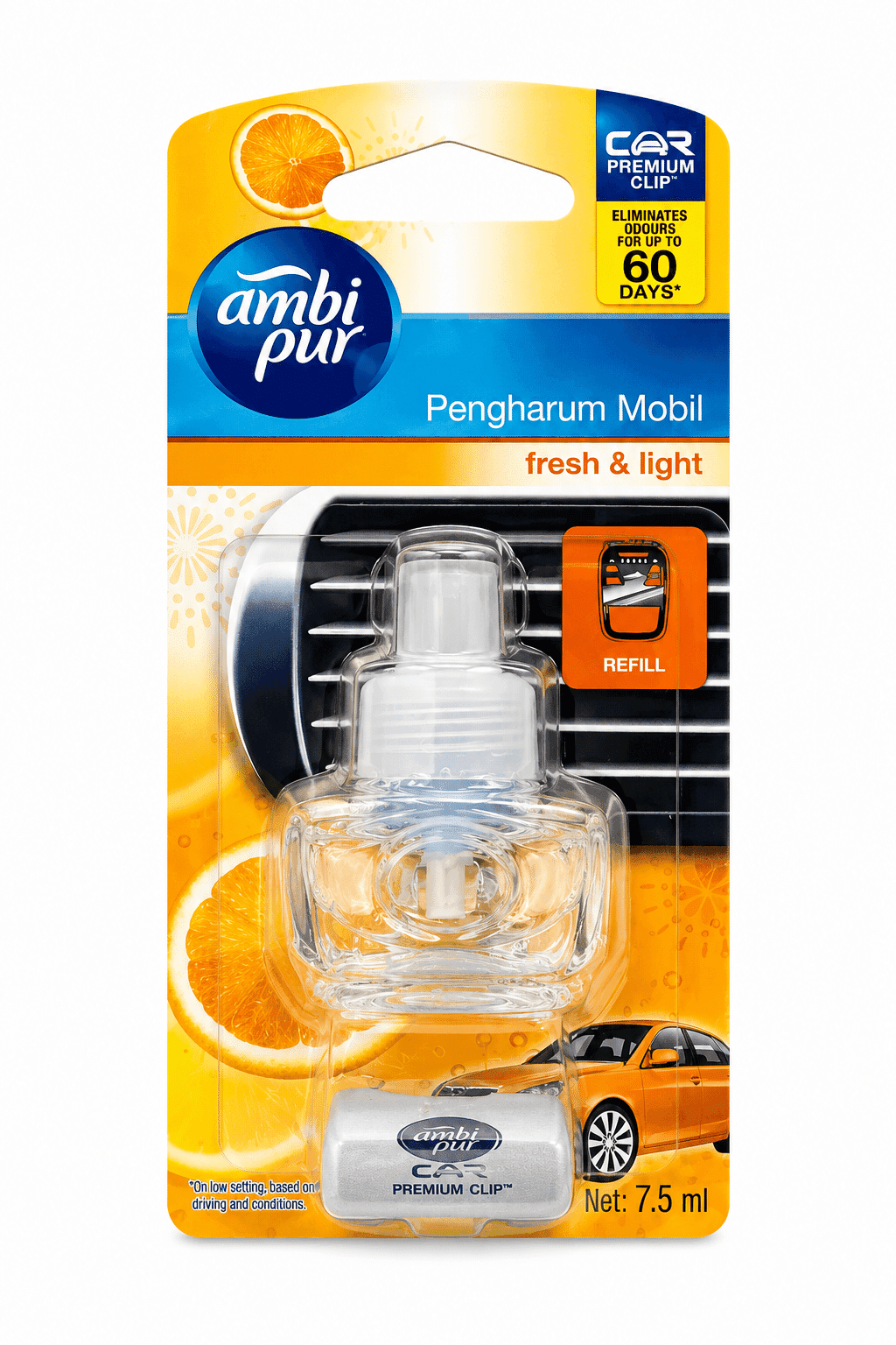 Ambipur Penyegar Mobil Isi Ulang 7 ml F&L – 1