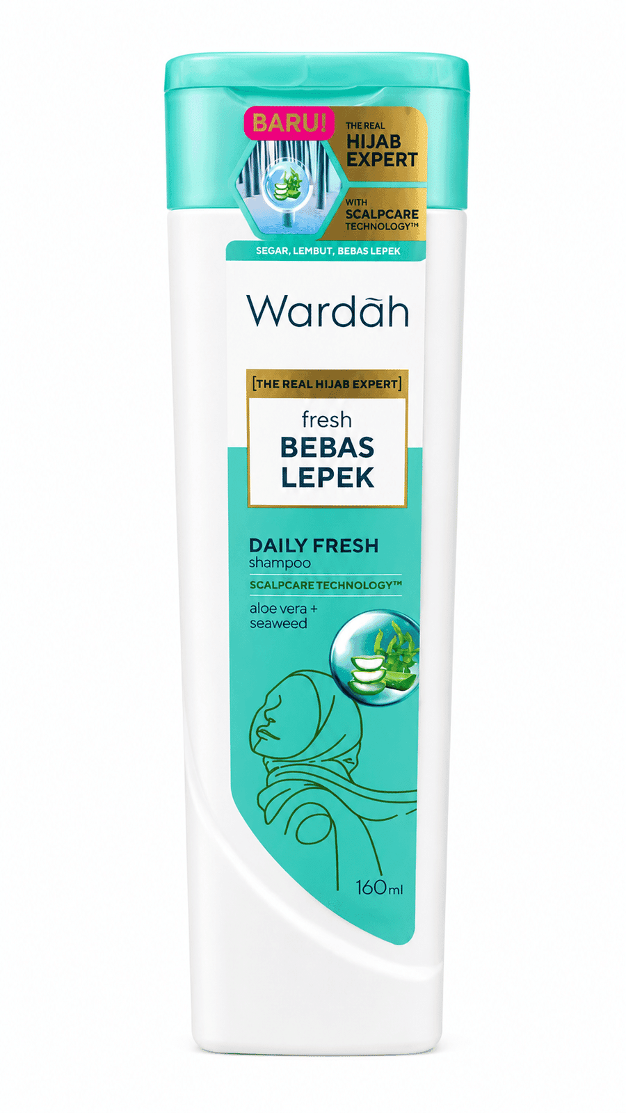 Wardah Shampo Daily Fresh Bebas Lepek 160 ml – 1