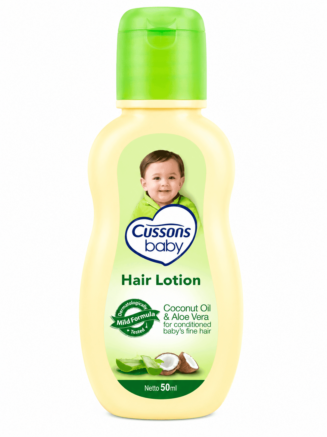 Cusson Hair Lotion Coconut Oil-Aloe Vera 50 ml – 1