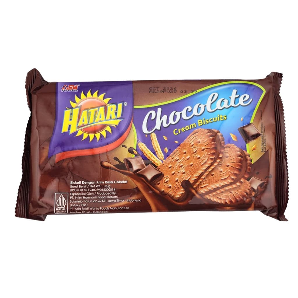 Hatari Biskuit Cream Cokelat 190 gr – 1